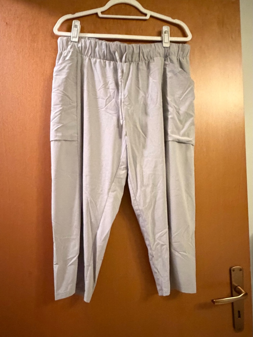 all in motion Light Gray Elastic-Waist Jogger Pants